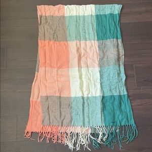 Colorful Checkered Scarf